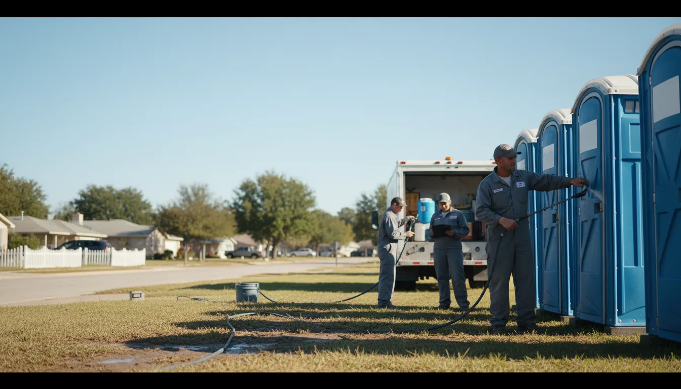 Long-Term Portable Toilet Rental in Columbia, TN near me
